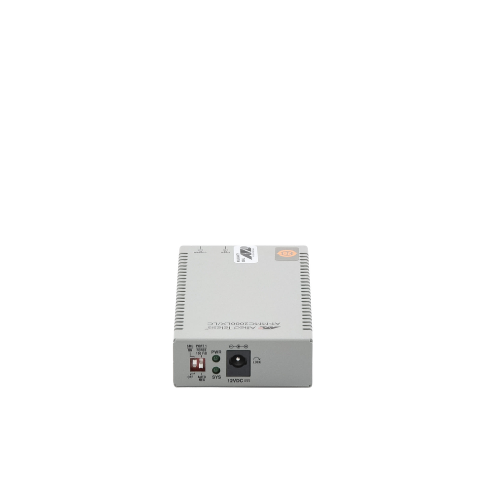 Gigabit Ethernet to Fiber Media Converter, LC Connector, Single Mode (SMF), TAA (Trade Agreement Act) Compliant, 10 km