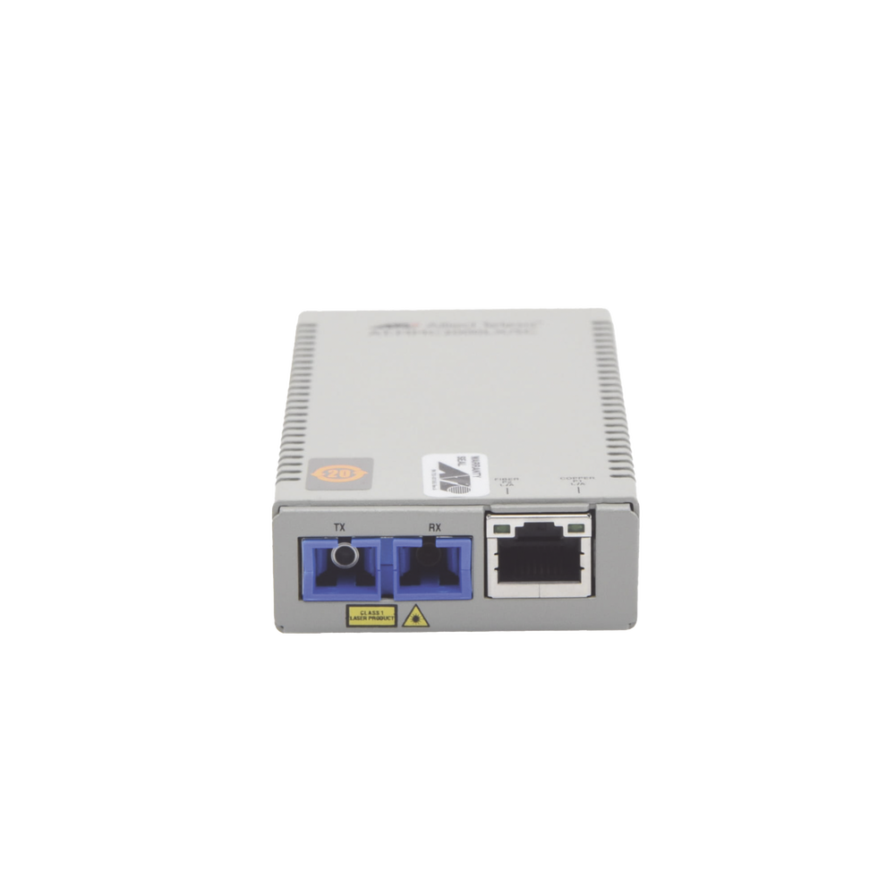 Gigabit Ethernet to Fiber Media Converter, SC Connector, Single Mode (SMF), TAA (Trade Agreement Act) Version, 10 Km
