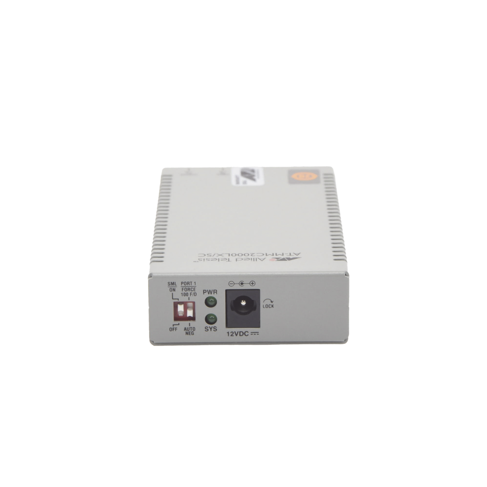 Gigabit Ethernet to Fiber Media Converter, SC Connector, Single Mode (SMF), TAA (Trade Agreement Act) Version, 10 Km