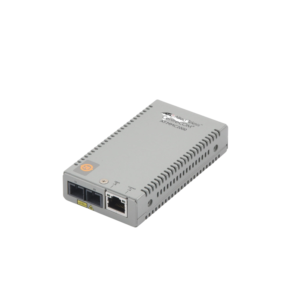 TAA (Federal) 10/100TX - 100FX/SC Multi-Mode, Multi-Region PSU Media Converter