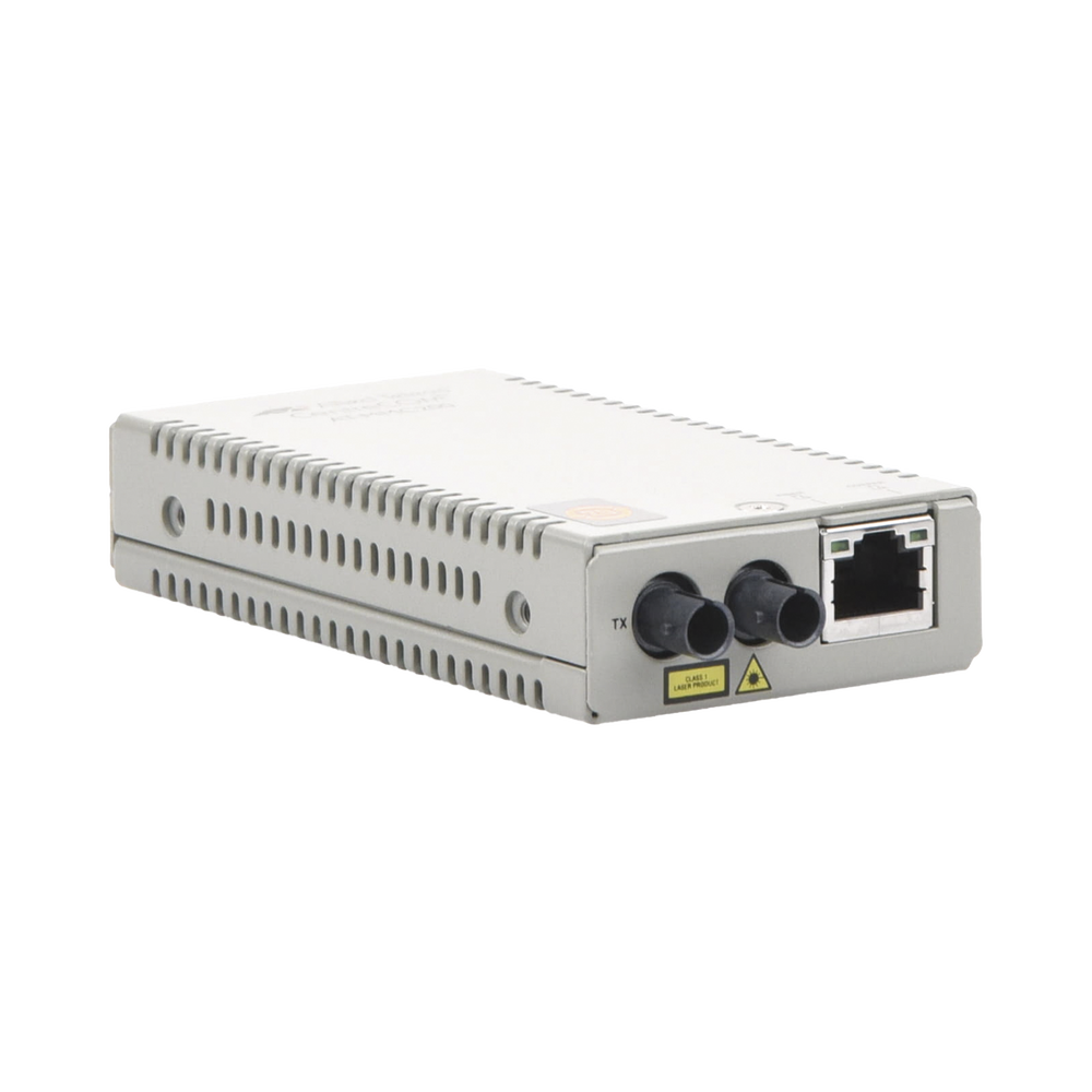 Fast Ethernet to fiber optic media converter, ST connector, multimode (MMF), distance up to 2 km