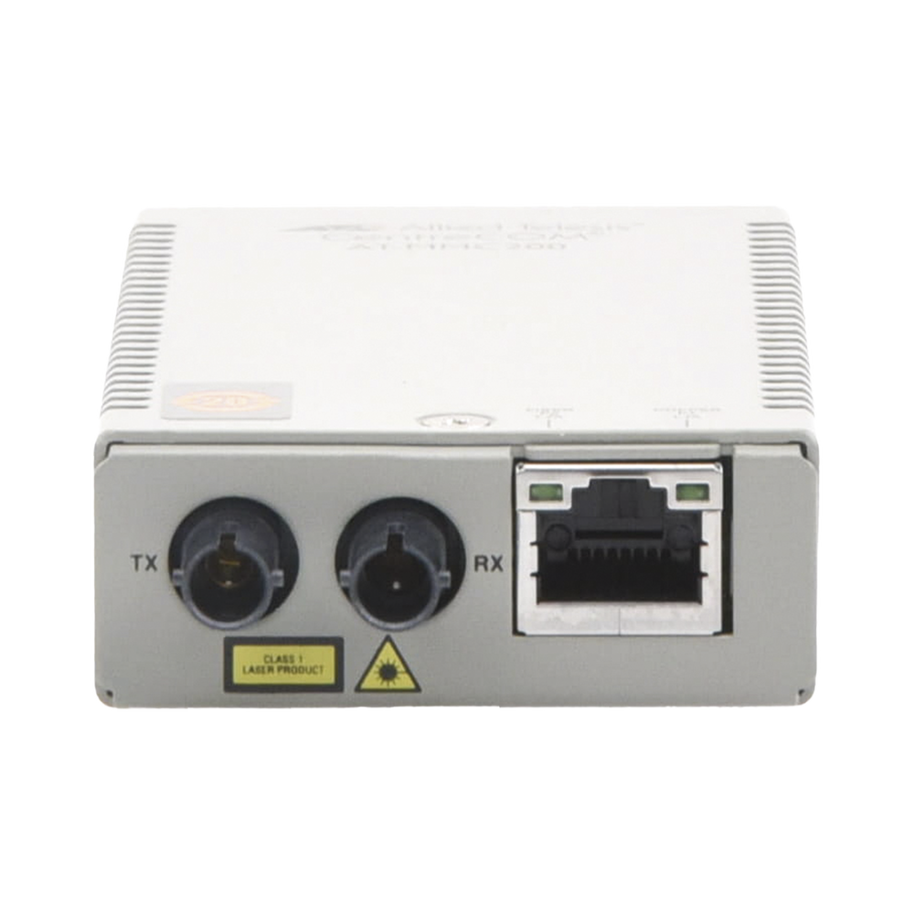 Fast Ethernet to fiber optic media converter, ST connector, multimode (MMF), distance up to 2 km
