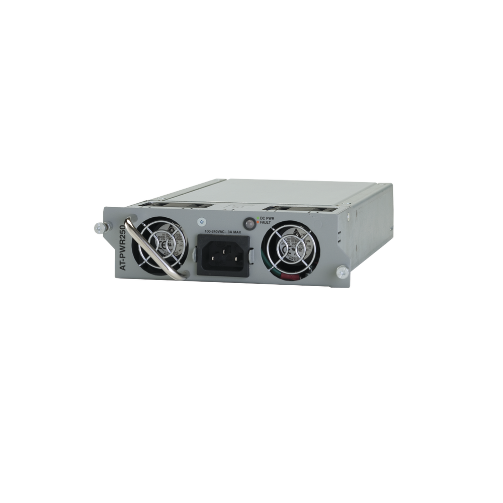 Fuente de alimentación AC Hot Swappable para Switches AT-x930-28GTX/52GTX, 250W