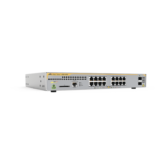 Switch PoE+ Administrable Capa 3, 16 Puertos 10/100/1000 Mbps + 2 SFP Gigabit, 247 W