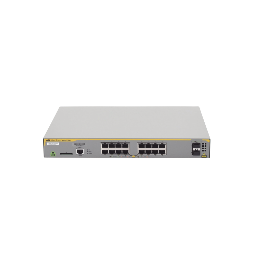 Switch Administrable Capa 3, 16 puertos 10/100/1000 Mbps + 2 puertos SFP Gigabit