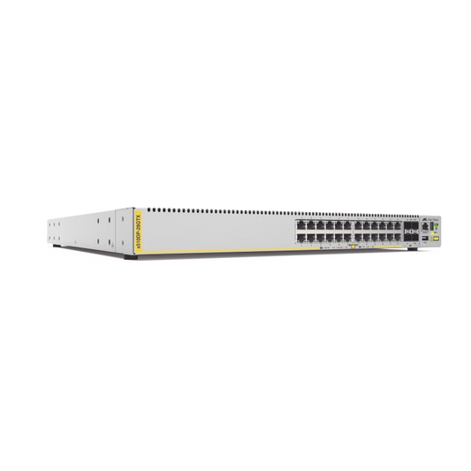 Switch Stackeable Capa 3, 24 ptos Gigabit, 4 ptos SFP+ 10G, Fuentes HOT SWAP