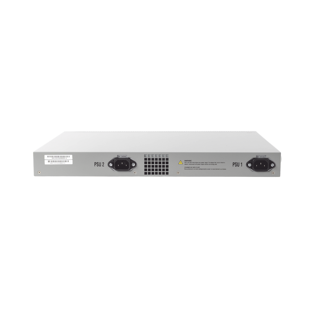 Layer 3 Stackable PoE+ Switch, 48 10/100/1000 Mbps ports + 4 10G SFP+ ports, up to 740 W, redundant power supply