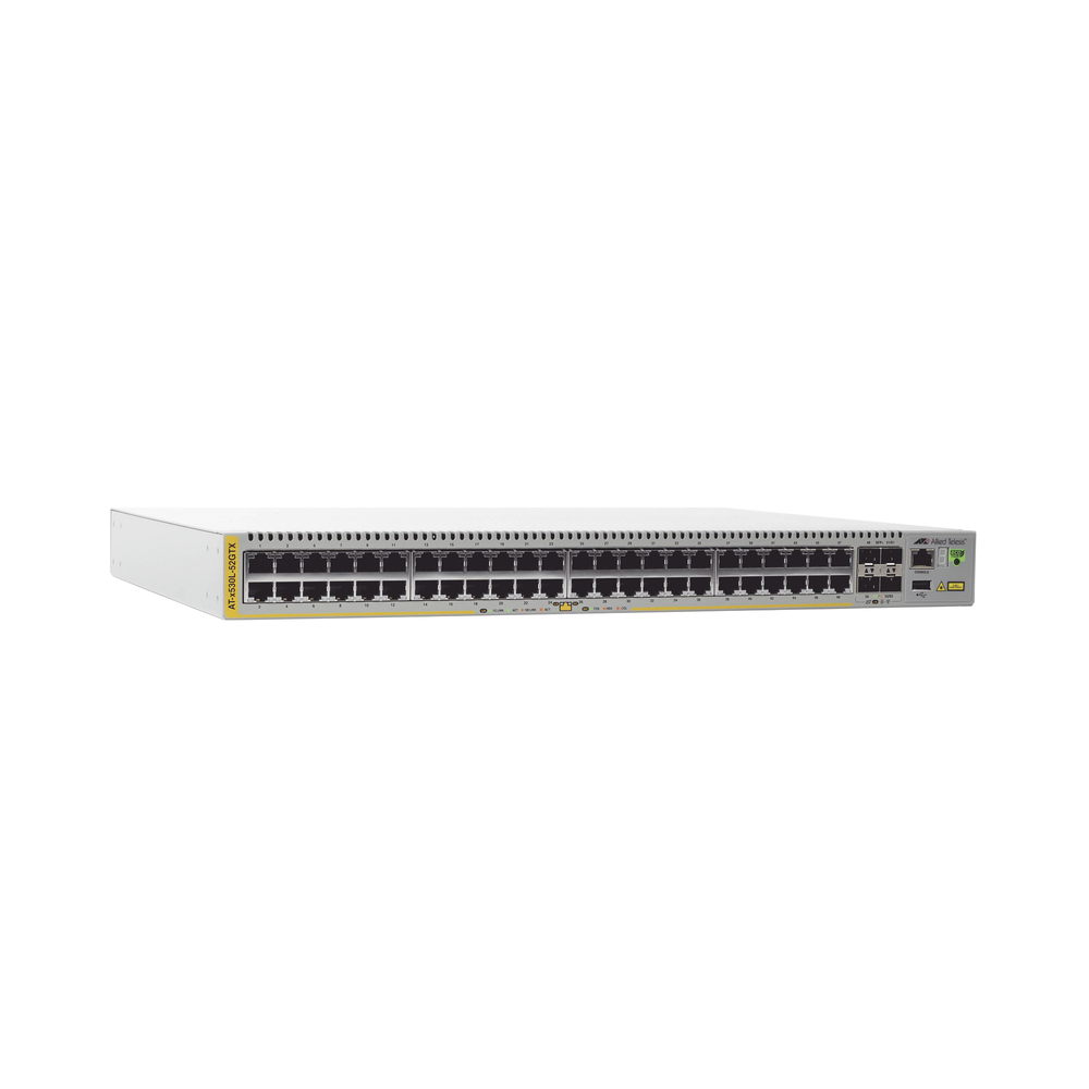 Layer 3 Stackable PoE+ Switch, 48 10/100/1000 Mbps ports + 4 10G SFP+ ports, up to 740 W, redundant power supply