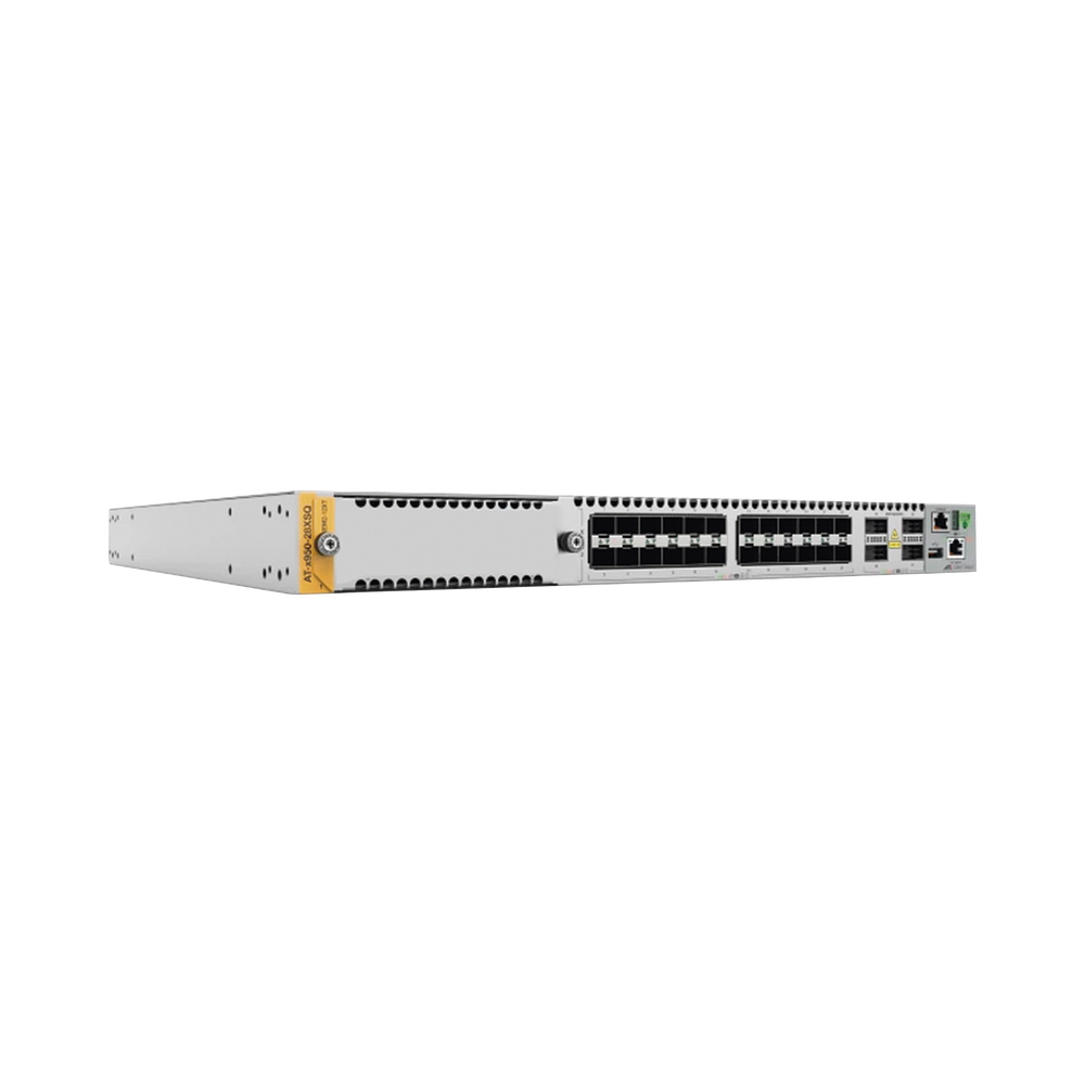 Switch Stackeable Capa 3, 24 x SFP+ 10G, 4 x 40G/100G QSFP+/QSFP28, Con NCP1