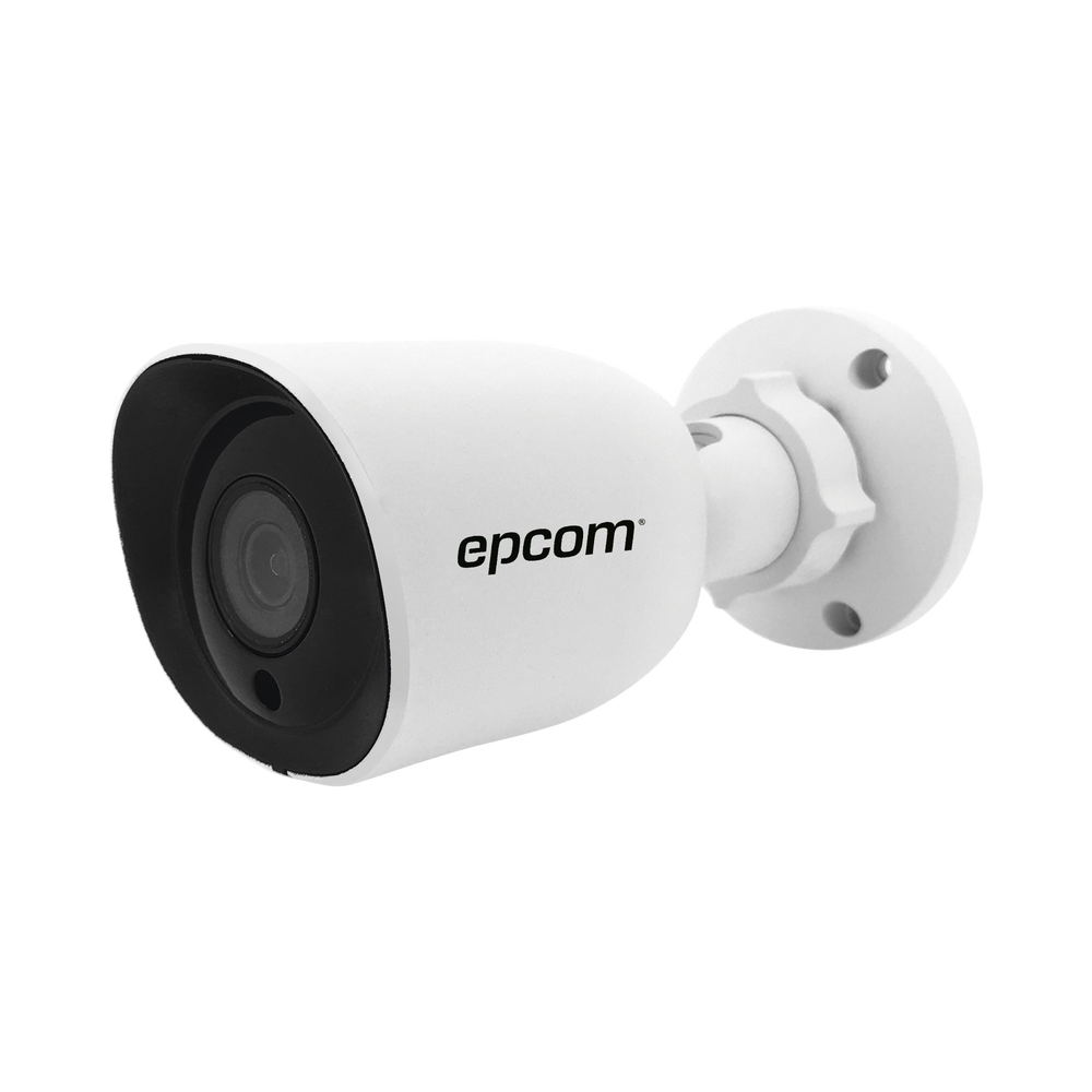 Bala TURBOHD 2 Megapixel (1080p) / Lente fijo 2.8 mm / 25 mts IR Oculto / IP66 / Metal / 12 VCD / 24 VCA / LARGAS DISTANCIAS / 4 Tecnologías