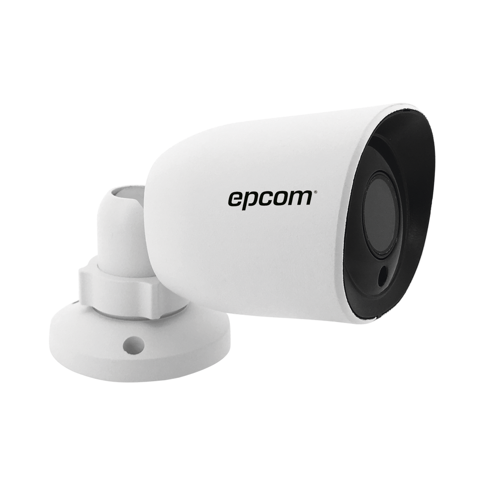 Bala TURBOHD 2 Megapixel (1080p) / Lente fijo 2.8 mm / 25 mts IR Oculto / IP66 / Metal / 12 VCD / 24 VCA / LARGAS DISTANCIAS / 4 Tecnologías