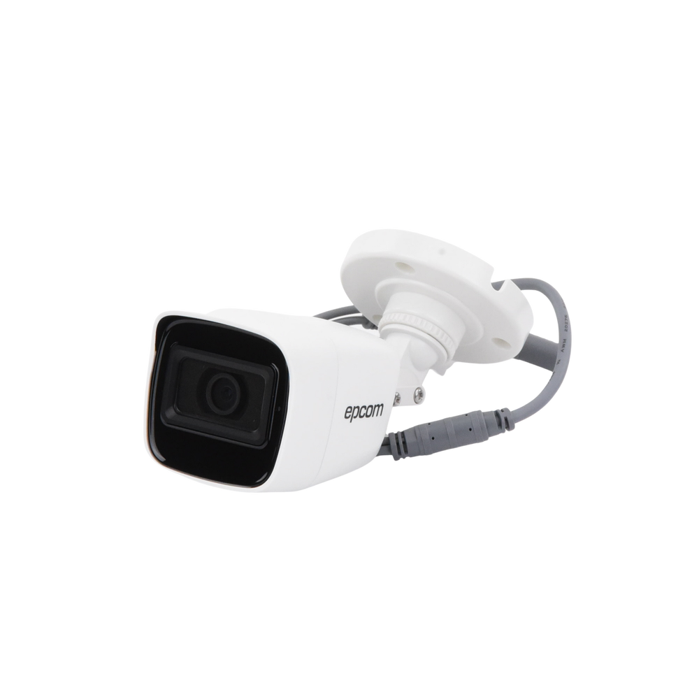 AUDIO POR COAXITRON / Bala TURBOHD 2 Megapixel (1080p) / Gran Angular 106° / Lente 2.8 mm / 25 mts IR EXIR / Exterior IP66 / 4 Tecnologías / dWDR