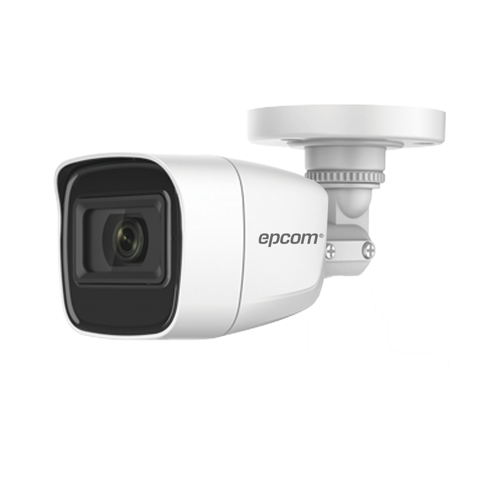 AUDIO POR COAXITRON / Bala TURBOHD 2 Megapixel (1080p) / Gran Angular 106° / Lente 2.8 mm / 25 mts IR EXIR / Exterior IP66 / 4 Tecnologías / dWDR