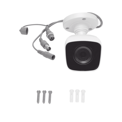 Bala TURBOHD 2 Megapíxeles (1080p) / METALICA / Gran Angular 103° / Lente 2.8 mm / IR EXIR Inteligente 20 mts / Exterior