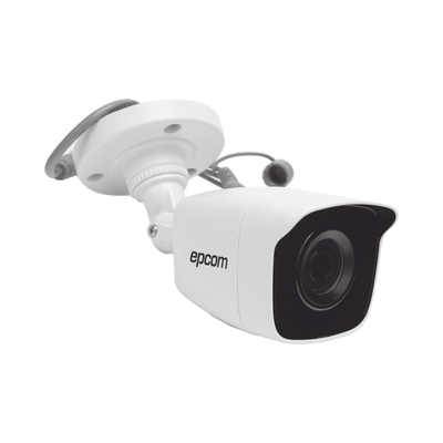 Bala TURBOHD 2 Megapíxeles (1080p) / METALICA / Gran Angular 103° / Lente 2.8 mm / IR EXIR Inteligente 20 mts / Exterior