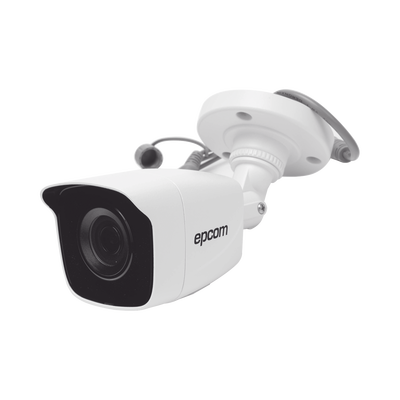 Bala TURBOHD 2 Megapíxeles (1080p) / METALICA / Gran Angular 103° / Lente 2.8 mm / IR EXIR Inteligente 20 mts / Exterior