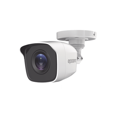Bala TURBOHD 2 Megapíxeles (1080p) / METALICA / Gran Angular 103° / Lente 2.8 mm / IR EXIR Inteligente 20 mts / Exterior