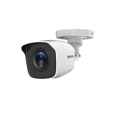 Bala TURBOHD 2 Megapíxeles (1080p) / METALICA / Gran Angular 103° / Lente 2.8 mm / IR EXIR Inteligente 20 mts / Exterior