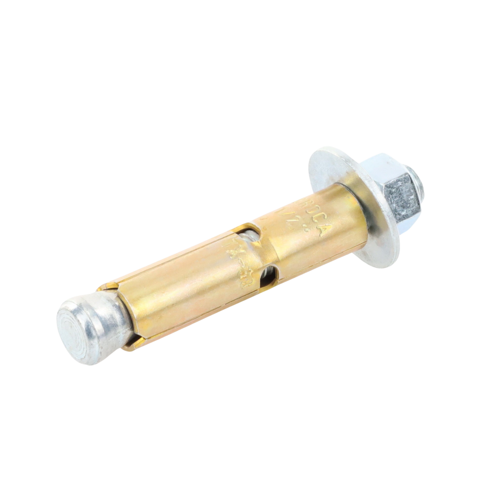 4 Piece Auger Type Wall Plug Kit with 3/8" X 3" Screw with 1/2" Wall Plug.
