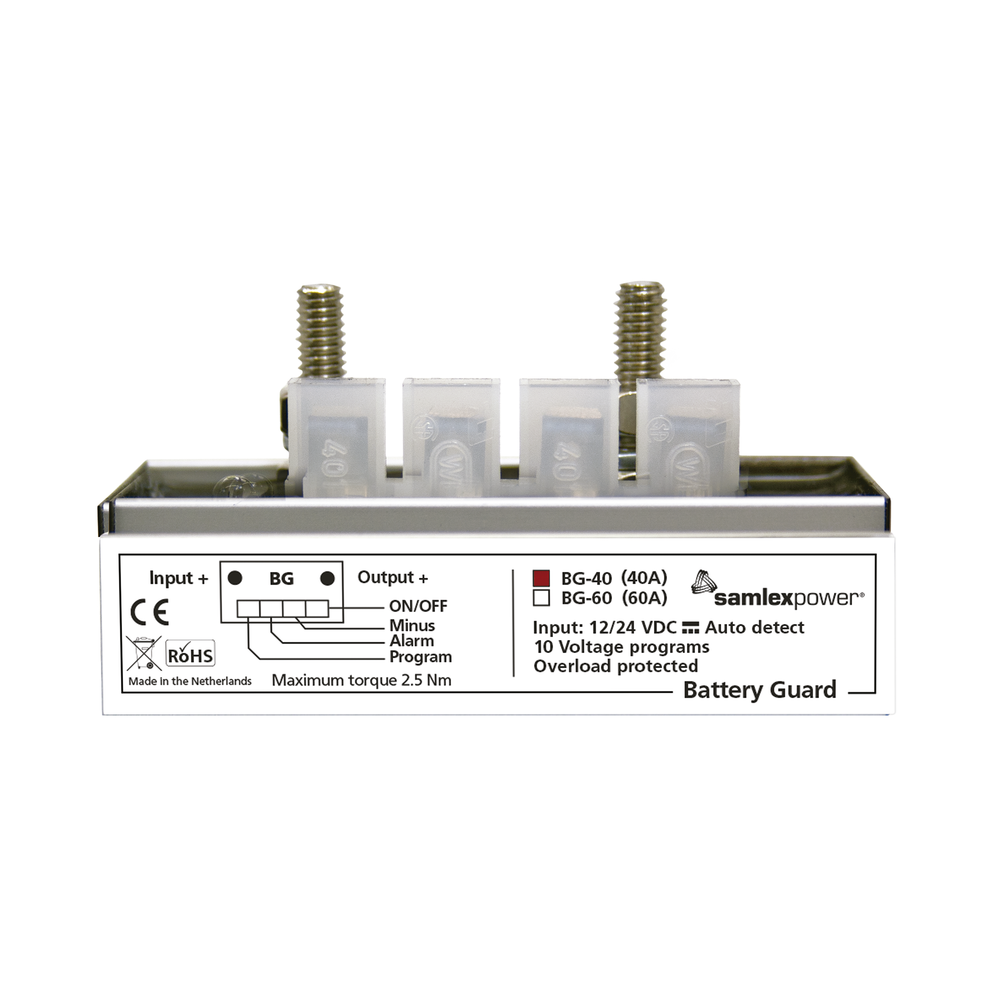 Protector de Descarga de la Bateria, 12/24V 40 Amp  (Bajo Pedido)