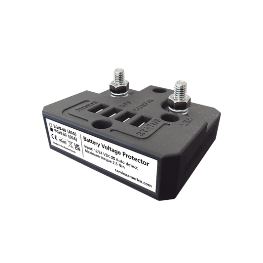PROTECTOR DE BATERIA A PRUEBA DE AGUA 60 AMP / ENT: 6-35VDC