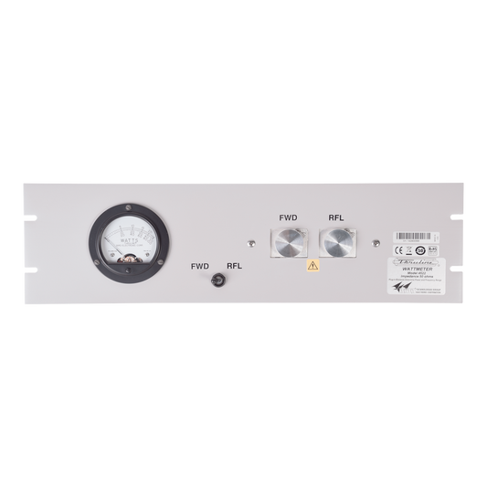 Wattmetro tipo 43, montaje de panel para Rack Estandar de 19 pulgadas (3 UR).