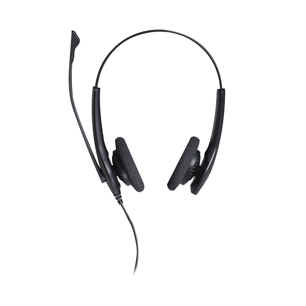 Jabra Biz 1500 Duo, professional noise-cancelling headset, ideal for contact centers with USB connection (1559-0159)