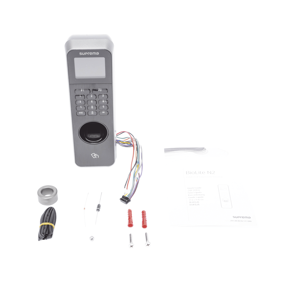 IP67 Fingerprint Reader with Keypad and RFID Card Reader (NFC and 125kHz EM, HID Prox &amp; 13.56Mhz MIFARE, MIFARE Plus, DESFire/EV1, FeliCa, iCLASS SE/SR), NFC and BLUETOOTH