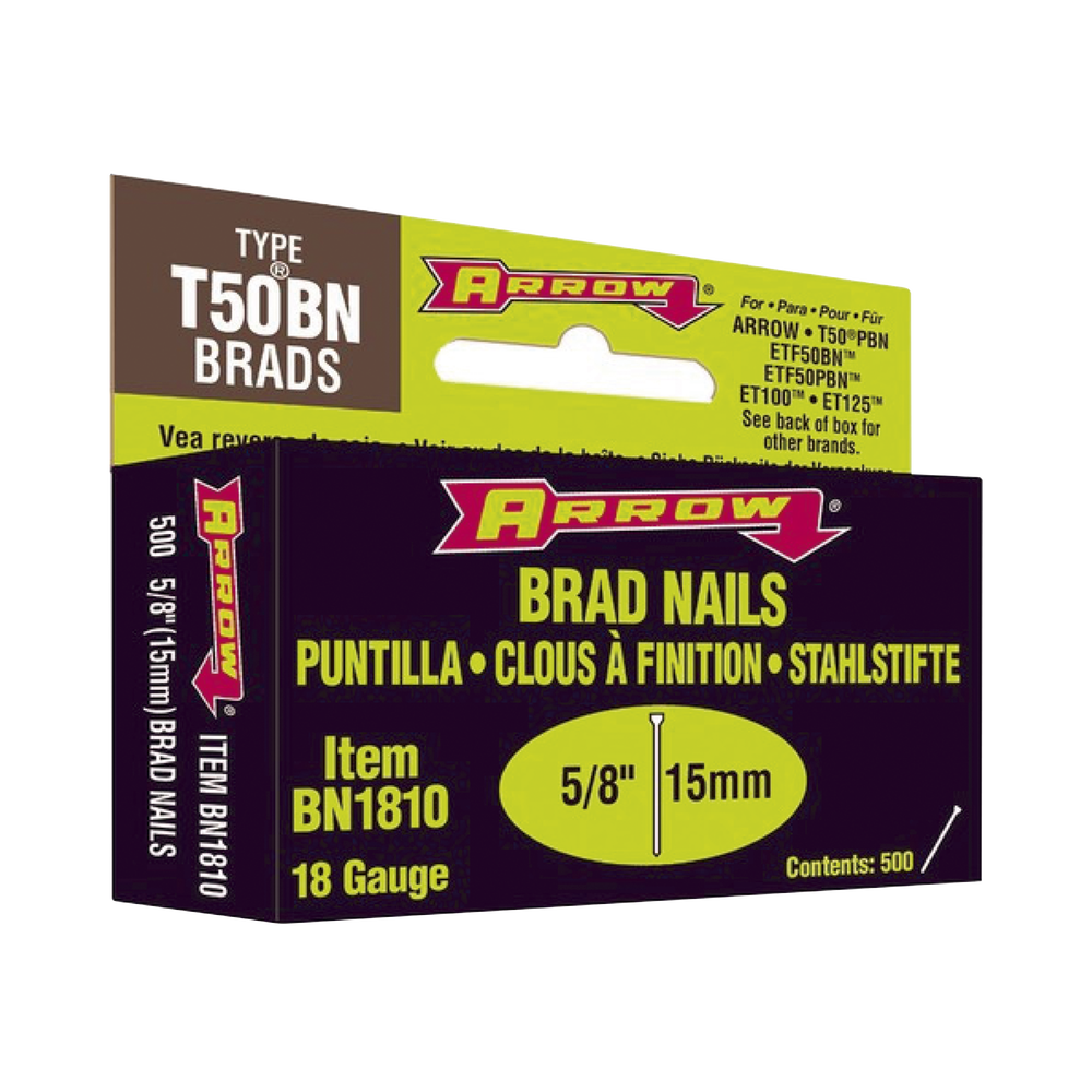 Clavo de 5/8". Caja con 500 Clavos para ET225. 