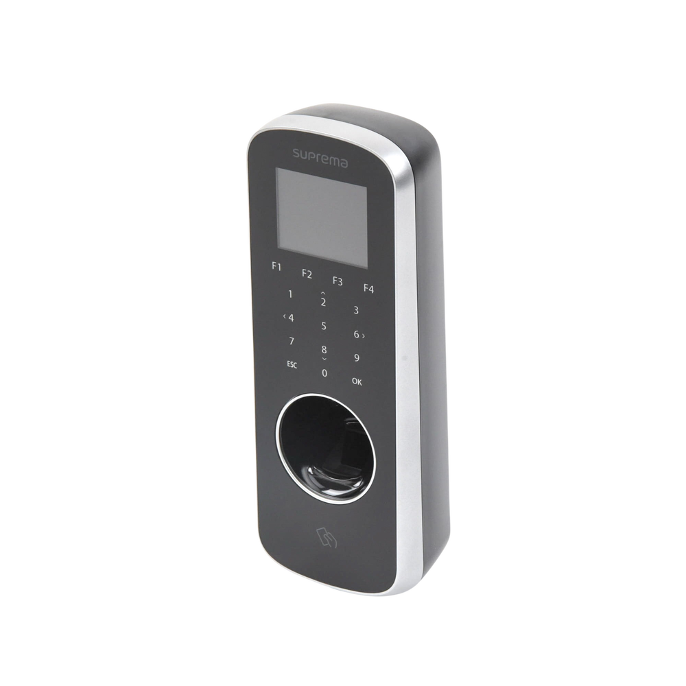 BioStation L2 Slim Fingerprint Reader with Touch Keypad and 13.56 MHz MIFARE®/ NFC / DESFire/ DESFire EV1/ Felica Reader