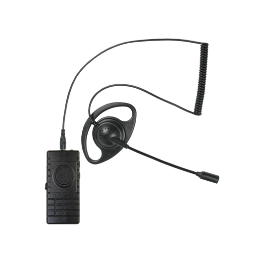 PTT Bluetooth C/MIC Tipo Boom y Auricular Tipo D  P/RAD HYT