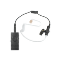 PTT inalámbrico con tubo acústico para radios Icom con Bluetooth interconstruido