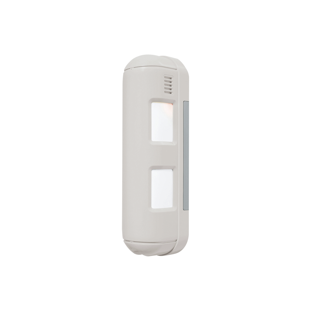 PIR de doble cobertura, ideal para lugares angostos, fachadas o generar bardas virtuales hasta 24 metros