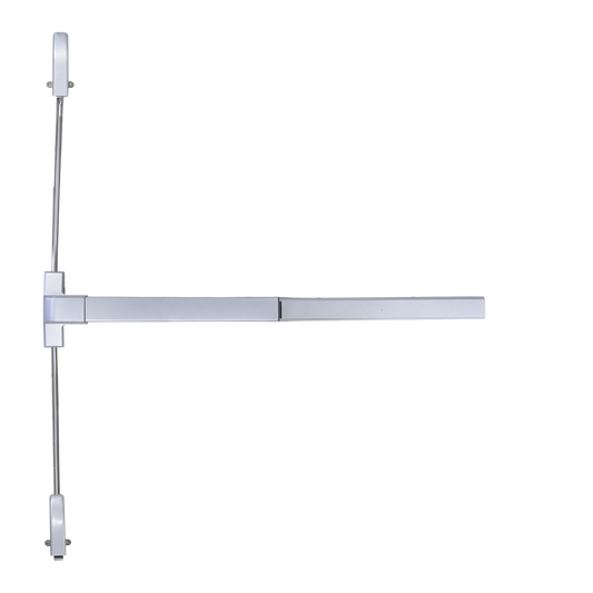 Barra para puertas de emergencia y servicio / Tipo TAMPA /1 punto / UL® / 1,000 mm de largo