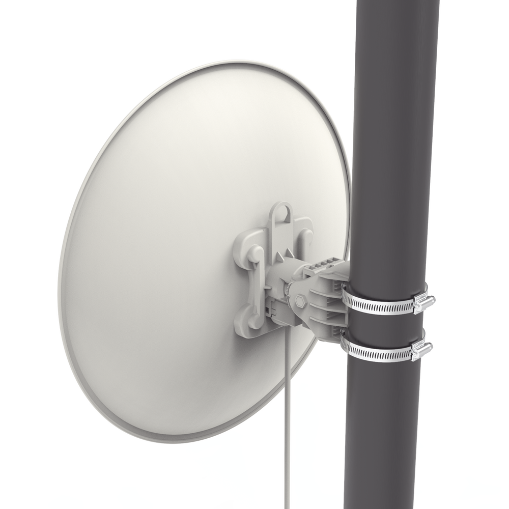 ePMP Force 200L para zonas con alta interferencia, hasta 200 Mbps, 4910 - 5970 MHz, 802.11n, Antena de 25 dBi, latencia baja