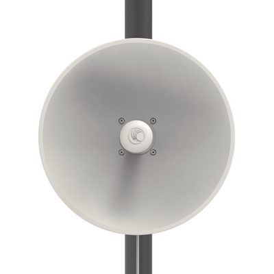 ePMP Force 200L para zonas con alta interferencia, hasta 200 Mbps, 4910 - 5970 MHz, 802.11n, Antena de 25 dBi, latencia 