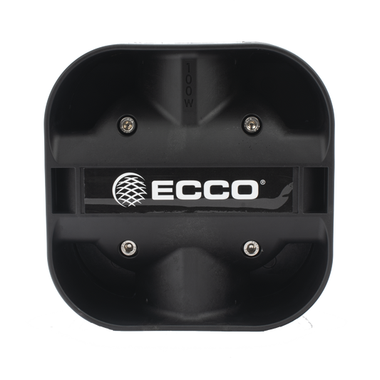 Bocina de 100 W para sirena con soporte universal