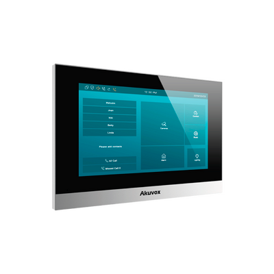 Monitor Interior 7" / POE / Entrada de alarma 8