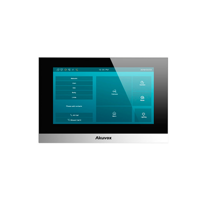 Monitor Linux de 7 Pulgada para interior / Intercom SIP / Compatible con cualquier frente de calle AKUVOX / WIFI