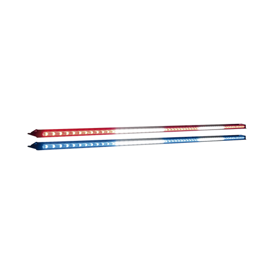 Barra perimetral de contorno de 61.3 IN, azul / claro, rojo /  claro