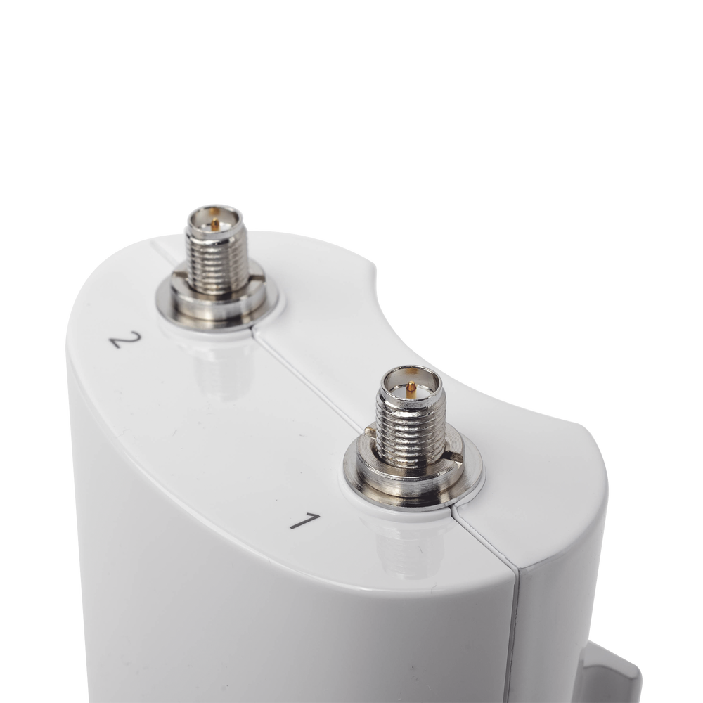 Radio modular hasta 500 Mbps de 4.9-6.4 GHz, IP55, 2x2:2 MIMO, Monitoreo a través de la nube, Adaptación automática al entorno, no incluye inyector POE