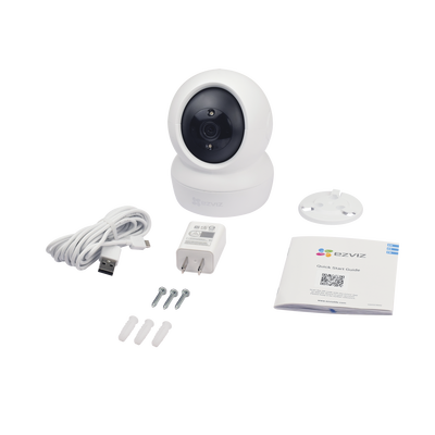 Mini Cámara IP PT 4 Megapíxel / Wi-Fi / Seguimiento Inteligente / Audio de Dos Vías / Notificación Push / Ranura para Me