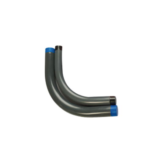 Tubo Conduit de 3/4” (19 mm) rígido de aluminio PVC de 3.05 m con cople.