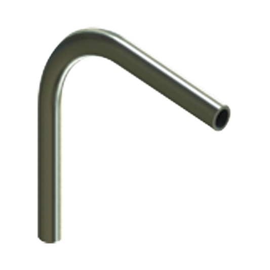 Codo de 90° de 3/4" (19mm) pared gruesa con rosca galvanizado etiqueta amarilla