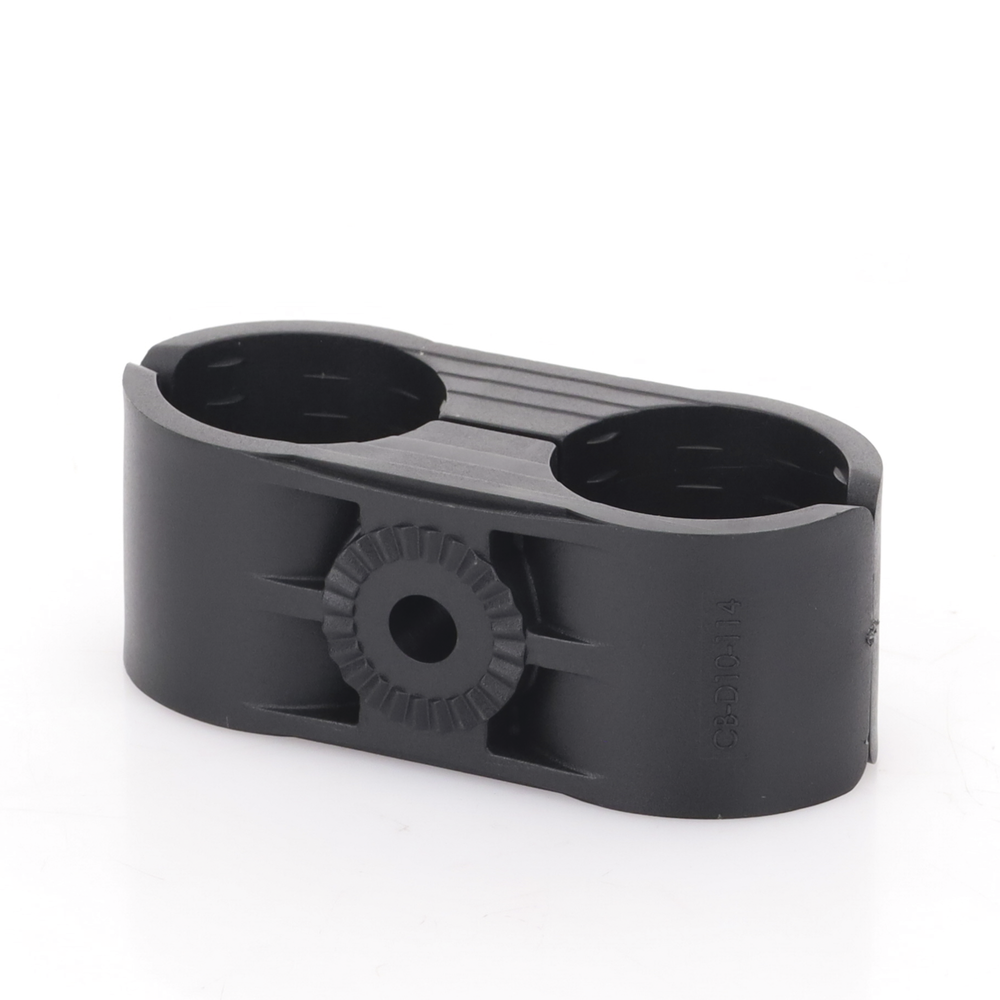 Paquete de 10 Sujetadores Plasticos Para Cable Coaxial de 1 1/4"