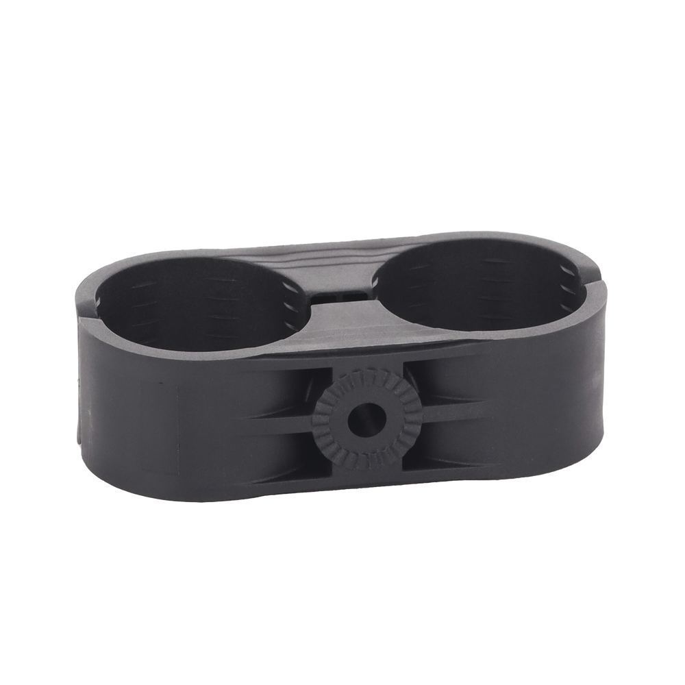 Paquete de 10 Sujetadores Plasticos Para Cable Coaxial de 2 1/4"