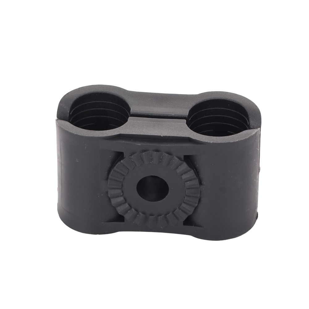 Paquete de 10 Sujetadores Plasticos Para Cable Coaxial de 5/8"