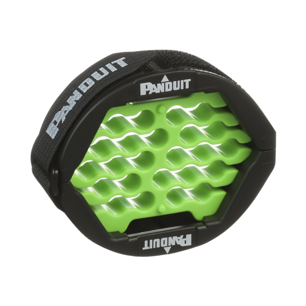 Herramienta Para Peinado y Organización de Cables, Incluye Organizador Verde para Diámetros de Cables de 4.6 a 6.3 mm y Amarillo Para 5.9 a 7.9 mm