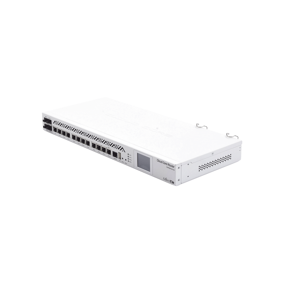 (CCR1036-12G-4S-EM) Cloud Core Router, 36 Core CPU, 12 Gigabit Ethernet ports, 4 SFP ports and 8 GB Memory
