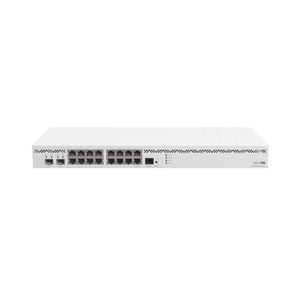 (CCR2004-16G-2S+) Cloud Core Router 16 Gigabit ports